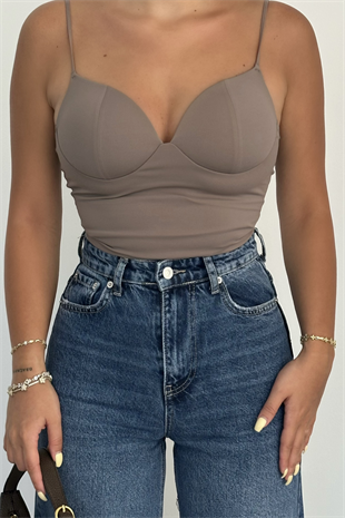 PREMİUM EKSTRA YÜKSEK BEL DARK BLUE WİDE LEG PANTOLON