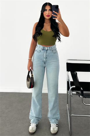 PREMİUM EKSTRA YÜKSEK BEL STRAİGHT KENNY JEAN