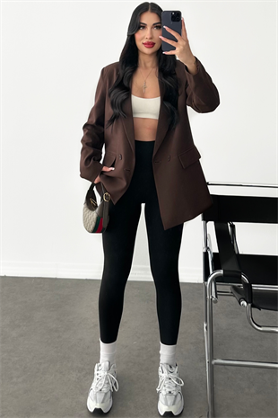 PREMİUM KAHVE SENSEDİA BLAZER CEKET