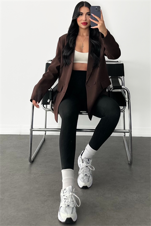 PREMİUM KAHVE SENSEDİA BLAZER CEKET