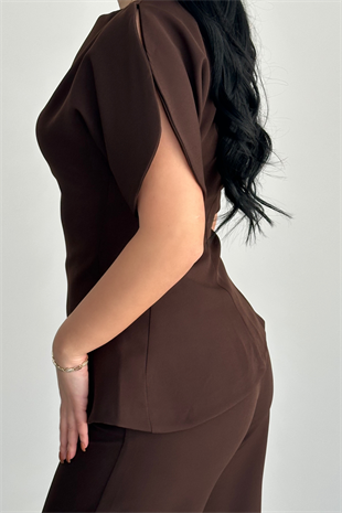 PREMİUM KAHVERENGİ ESSY TAKIM