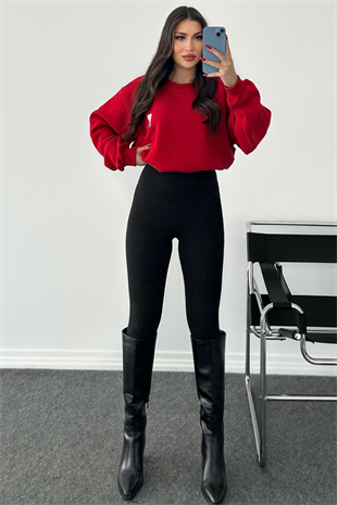 PREMİUM KIRMIZI KAZAK