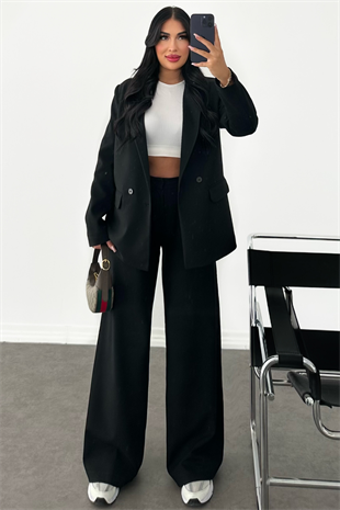 PREMİUM SİYAH CEKET TAKIM BELLY