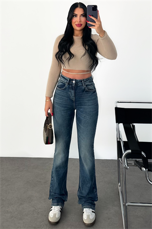 PREMİUM TİNTLİ ENDY STRAİGHT JEAN