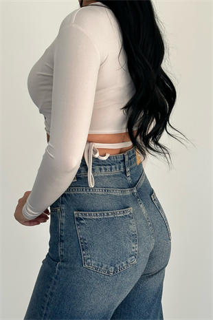 PREMİUM TİNTLİ WİDE LEG LAZER PAÇA JEAN