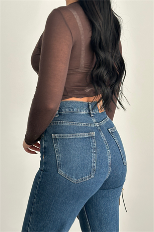 PREMİUM TİNTLİ WİDE LEG SENSYY JEAN