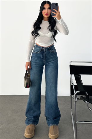 PREMİUM TİNTLİ WİDE LEG SENSYY JEAN