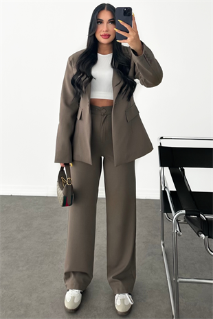 PREMİUM VİZON BELDEN OTURMALI ENDYSA CEKET TAKIM