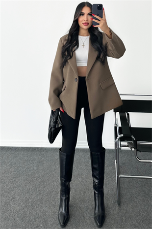 PREMİUM VİZON BLAZER CEKET