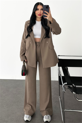 PREMİUM VİZON OVERSİZE CEKET TAKIM 