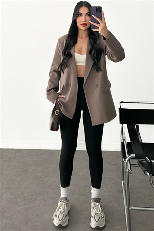 PREMİUM VİZON SENSEDİA BLAZER CEKET