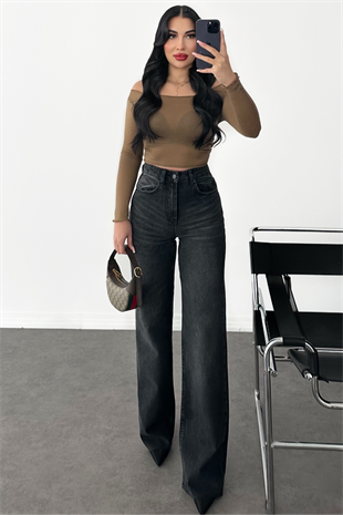 PREMİUM VİZON TRANSPARAN BLUZ