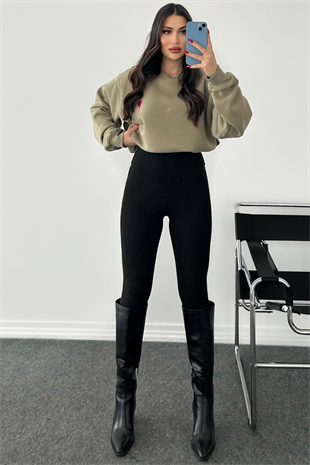 PREMİUM YEŞİL KAZAK