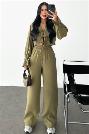 PREMİUM YEŞİL TENSEL TAKIM 