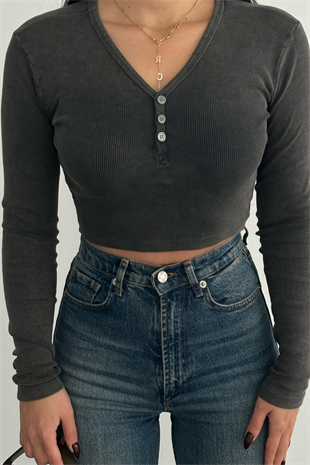 PREMİUM YIKAMALI BLUZ