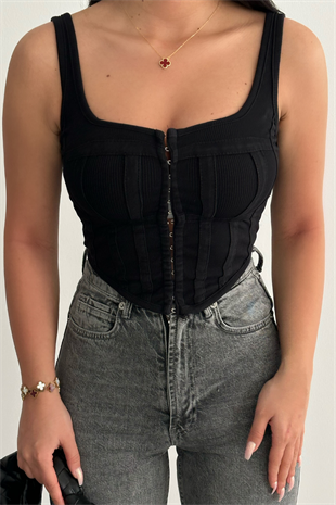PREMİUM YÜKSEK BEL ANTRASİT BELİSE STRAİGHT JEAN