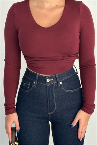 PREMİUM YÜKSEK BEL DARK BLUE FLARE JEAN