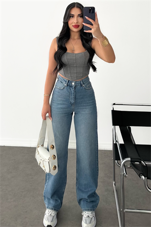 PREMİUM YÜKSEK BEL RESY WİDE LEG 