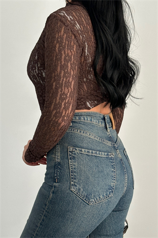 PREMİUM YÜKSEK BEL TİNTLİ LENDY STRAİGHT JEAN