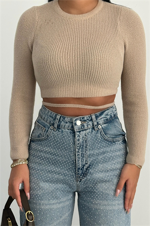 PREMİUM YÜKSEK BEL WİDE LEG END,A JEAN