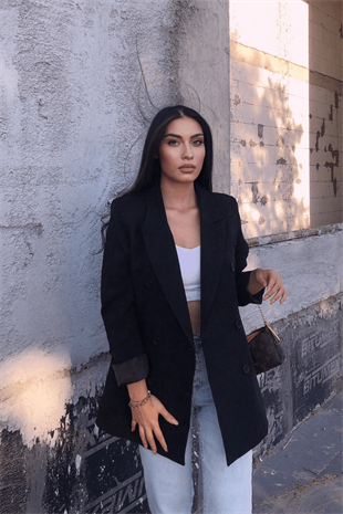 SİYAH BLAZER CEKET