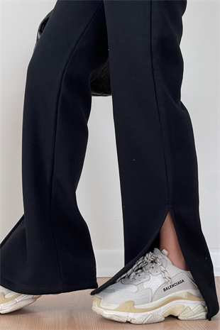 SİYAH YIRTMAÇLI TAKIM