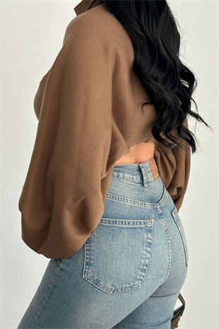 SÜTLÜ KAHVE BALEROLU TRİKO