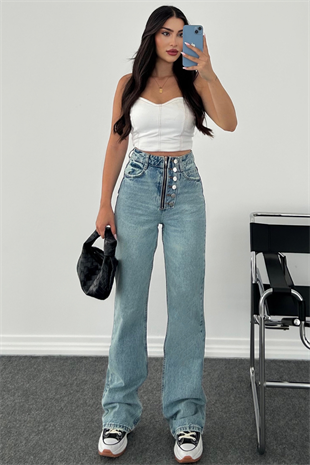 TASARIM WİDE LEG JEAN