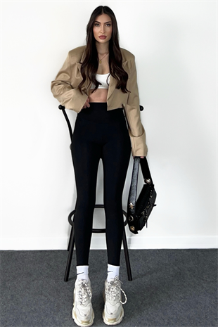VATKALI CROP BLAZER CEKET
