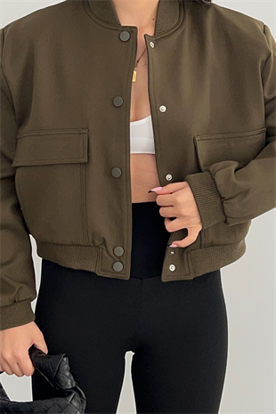 YEŞİL PREMİUM - BOMBER CEKET