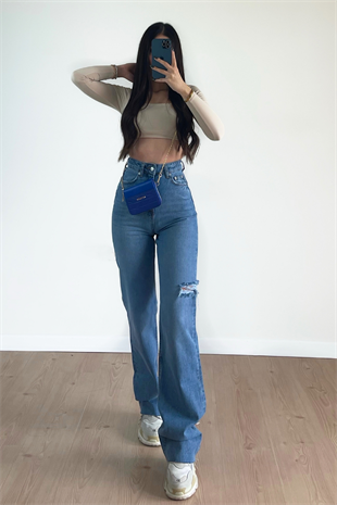 YIRTIK DETAY JEAN 