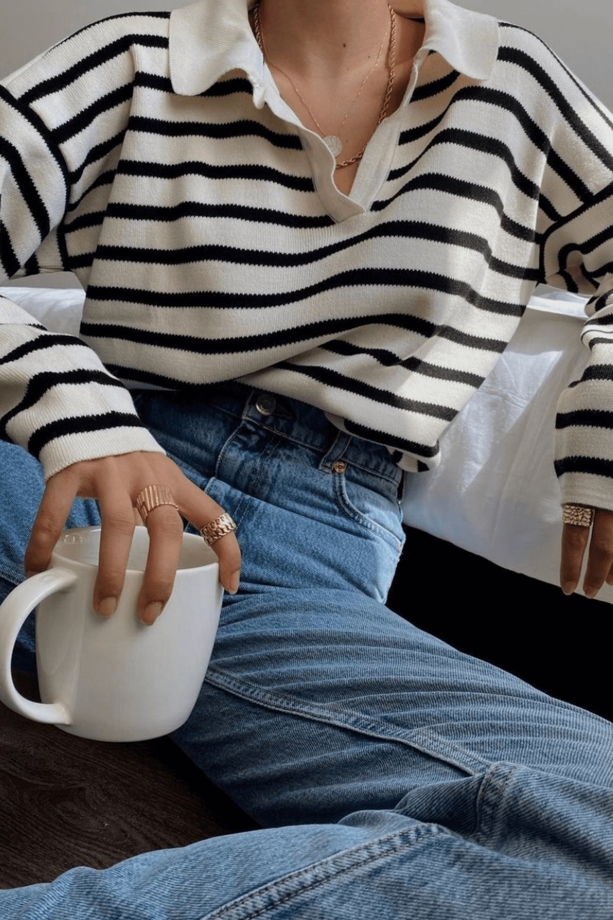 ÇİZGİLİ POLO TRİKO