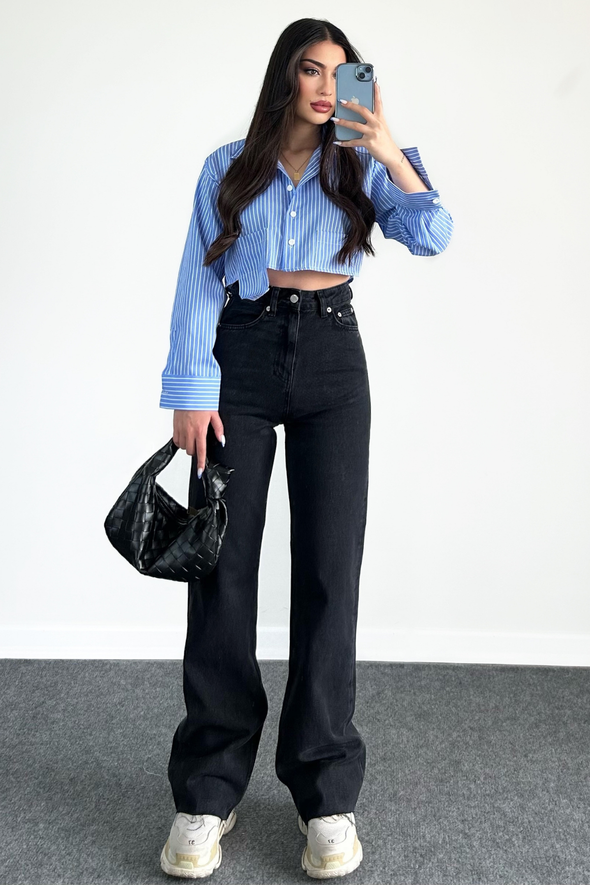 FÜME WİDE LEG JEAN