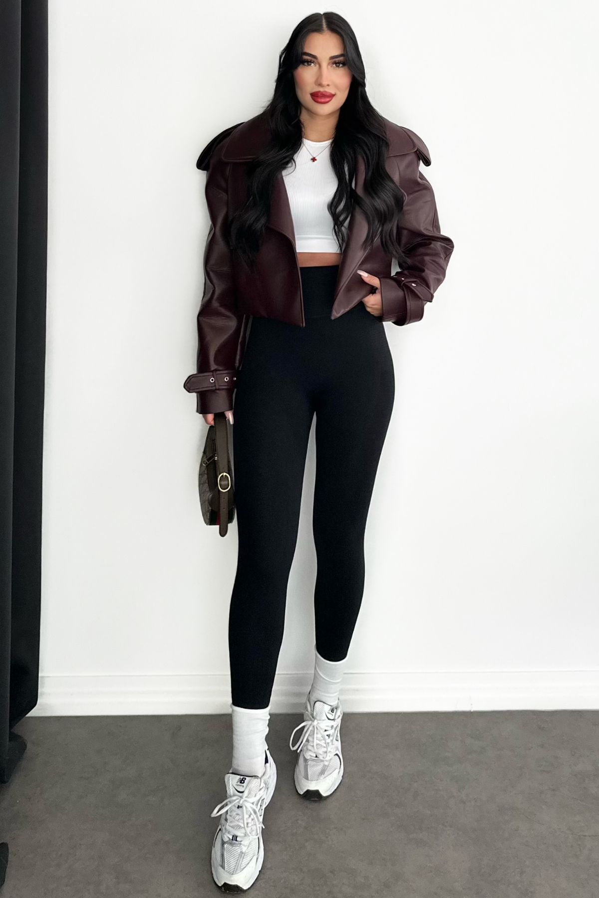 LÜX BORDA DERİ CEKET