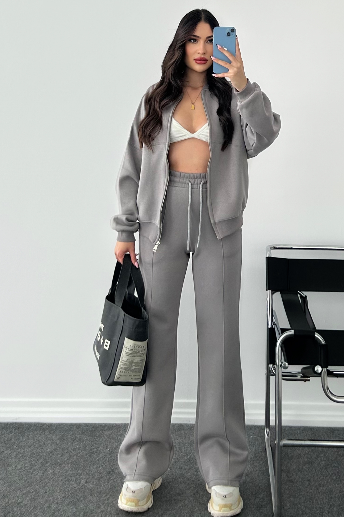 PREMİUM GRİ EŞOFMAN TAKIMI