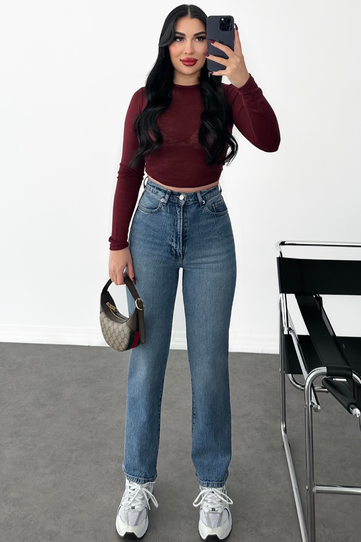 PREMİUM  MİD BLUE STRAİGHT FİT JEAN