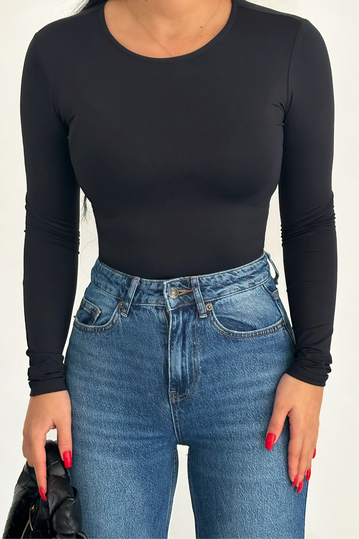 PREMİUM SİYAH BLUZ 