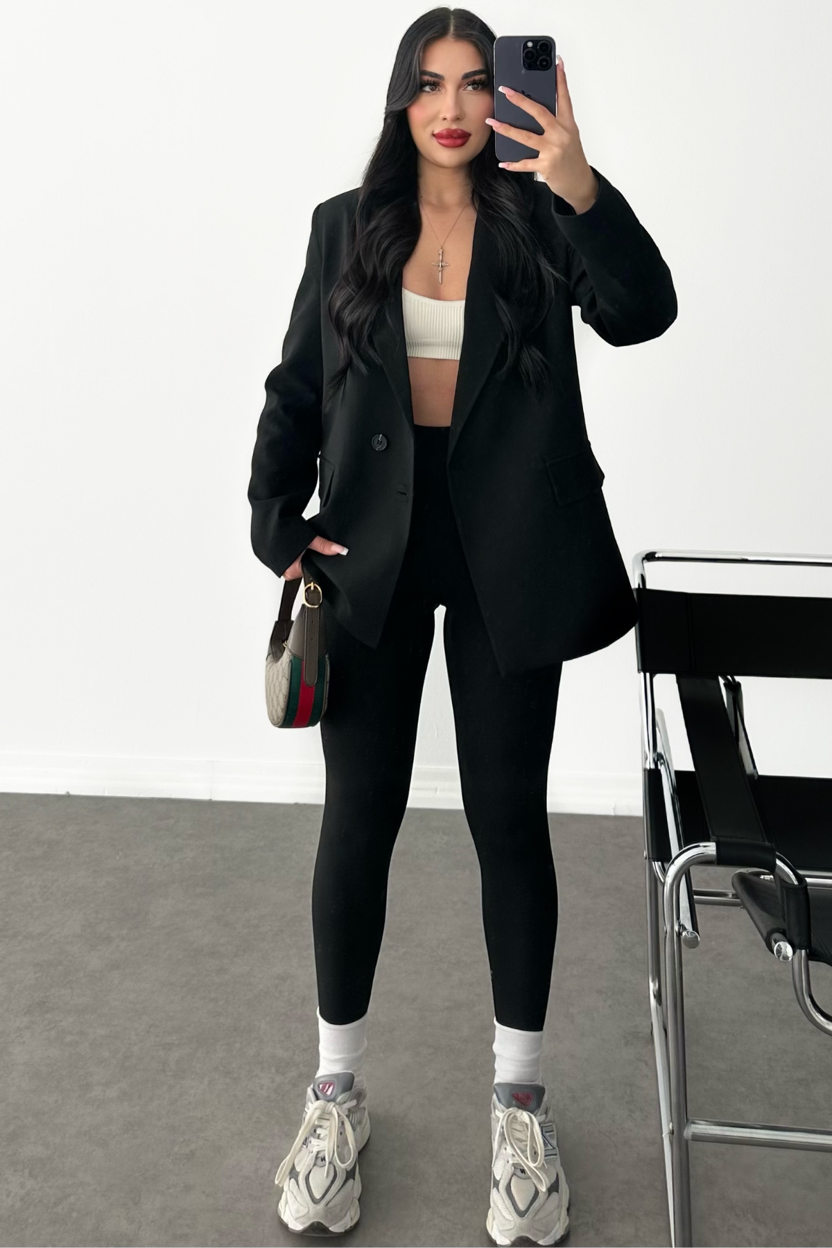 PREMİUM SİYAH SENSEDİA BLAZER CEKET