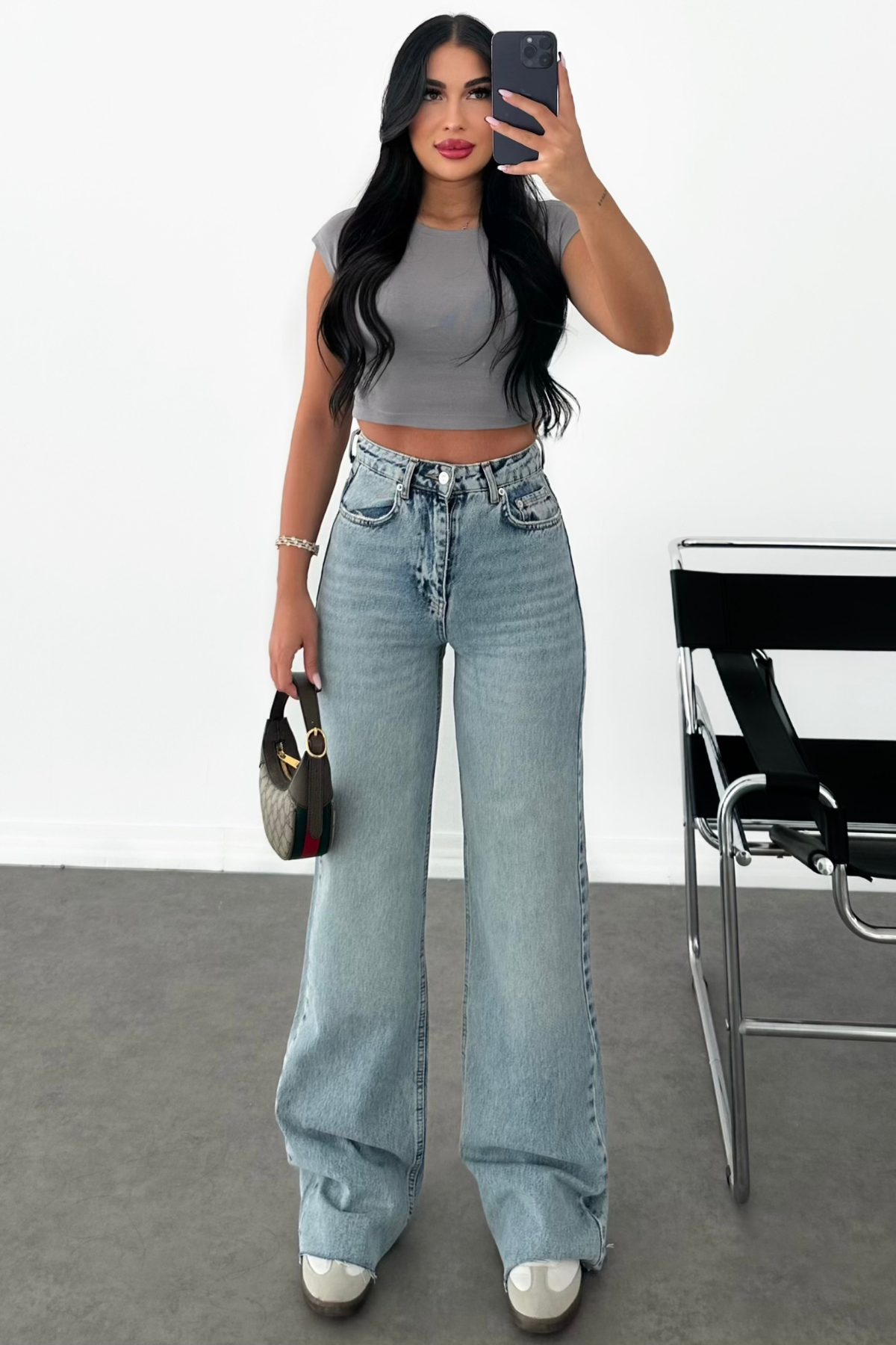 PREMİUM WİDE LEG SENDY JEAN