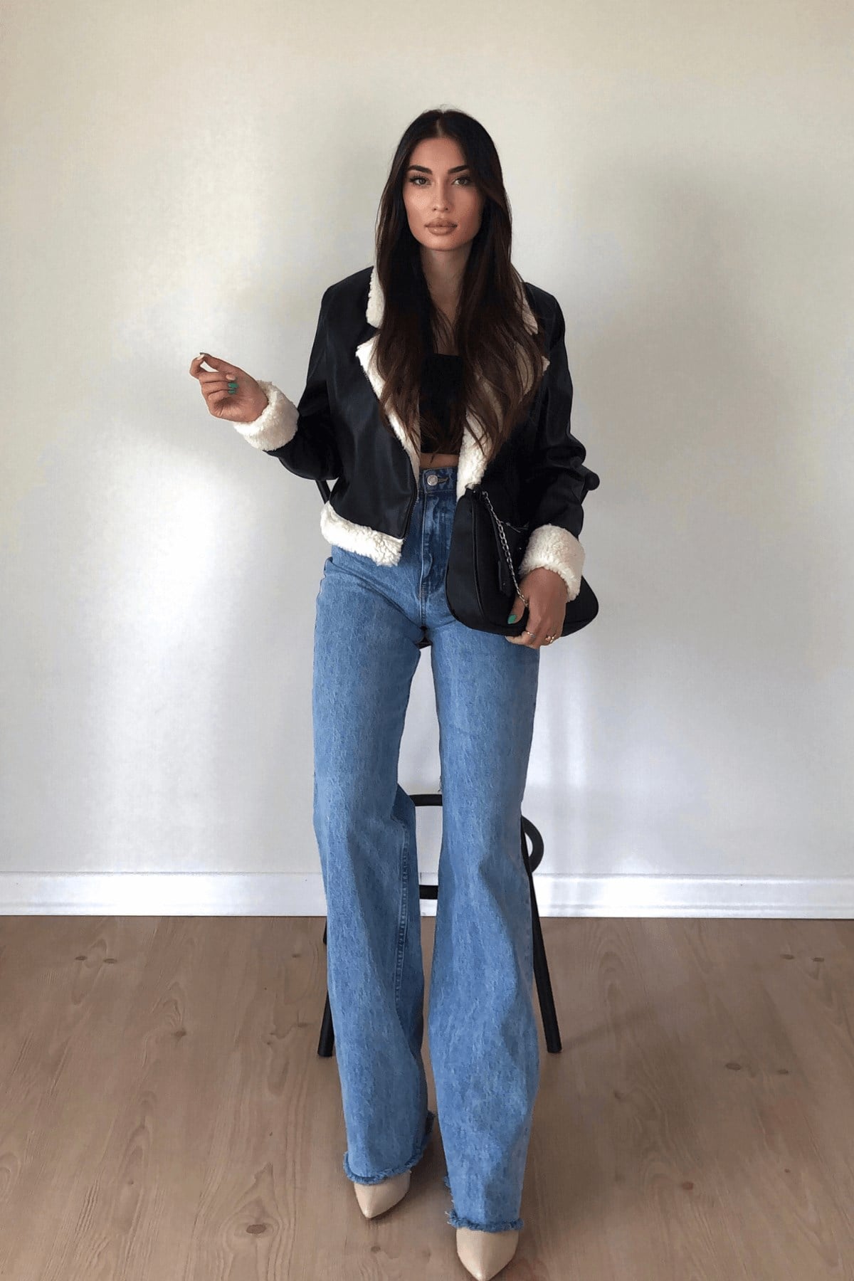 ZARA BLUE 90's WİDE LEG