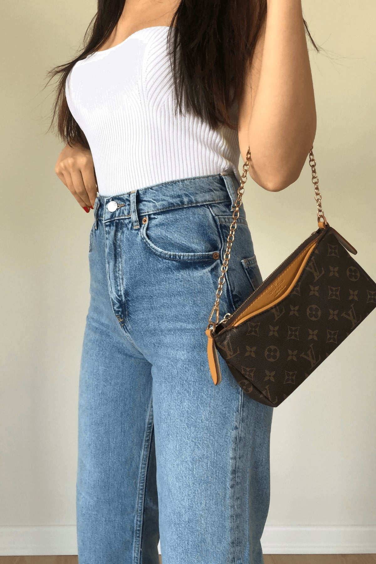 ZARA KOYU MAVİ JEAN