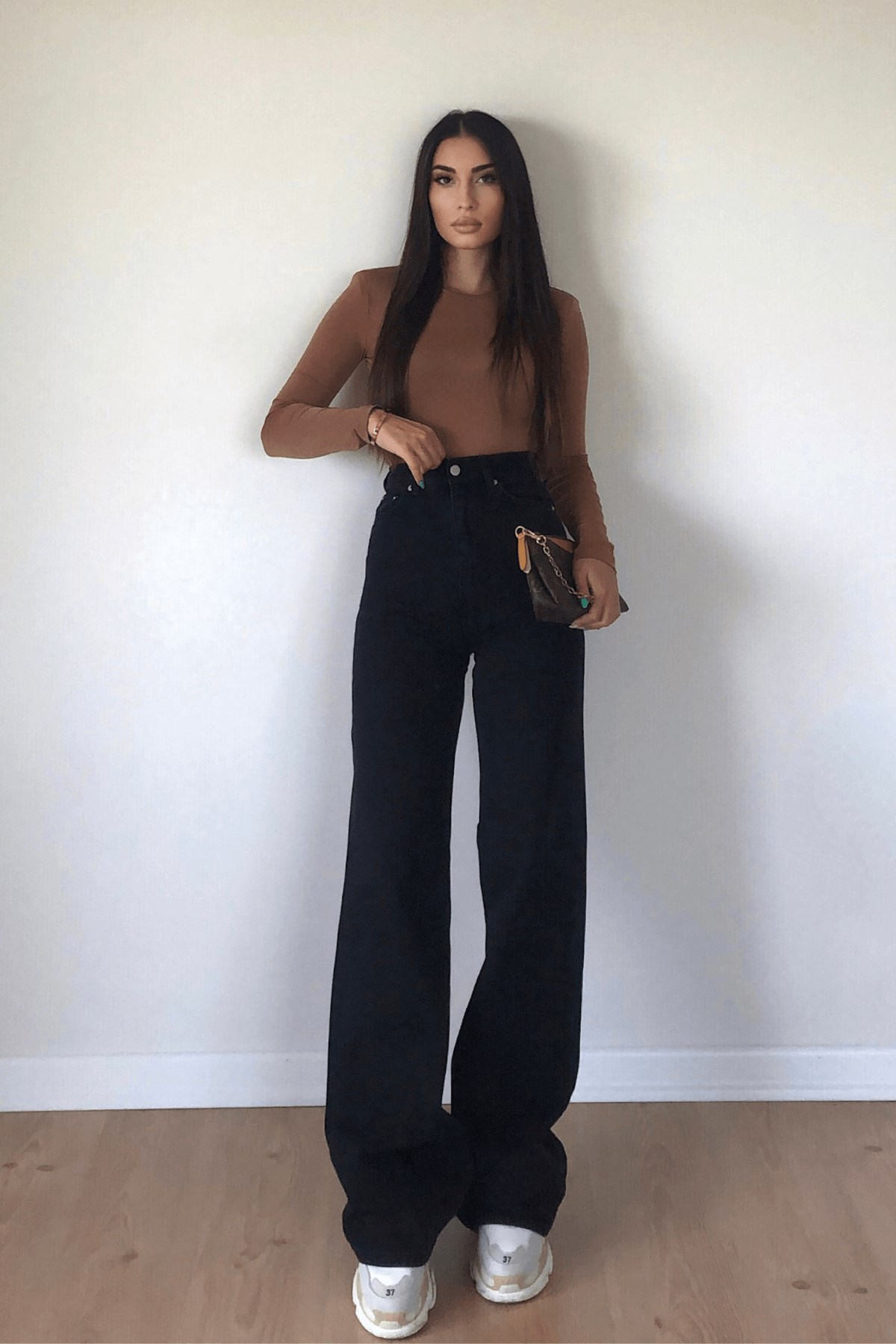 ZARA MODEL FÜME PALAZZO JEAN