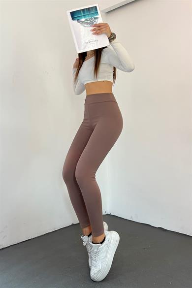 Vizon Şardonlu Fitilli Tayt