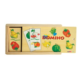 Ahşap Meyveler Domino -  - Domino ve Bağlantı Kurma - Doğan Eğitim Araçları - XML