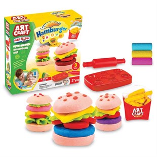 Art Craft Hamburger Set Oyun Hamuru 150 gr -  - Oyun Hamurları - Fen Toys - XML