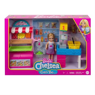 Barbie Chelsea Market Çalışanı ve Oyun Seti