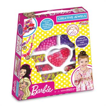 Barbie Takı Seti Büyük El Çantası - Takı Setleri - Kolye Seti - Bilezik Seti - Boncuk Seti