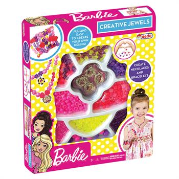 Barbie Takı Seti Tekli Kutu - Takı Setleri - Kolye Seti - Bilezik Seti - Boncuk Seti - Bilye Seti