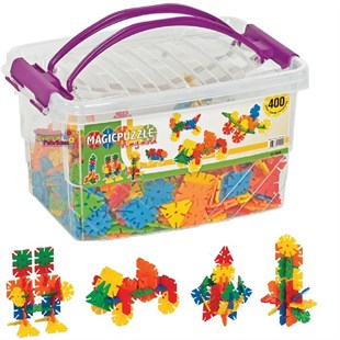 Magic Puzzle (400 Parça) - Lego Oyuncaklar - Yapı Oyuncakları - Magic Lego - Sihirli Lego