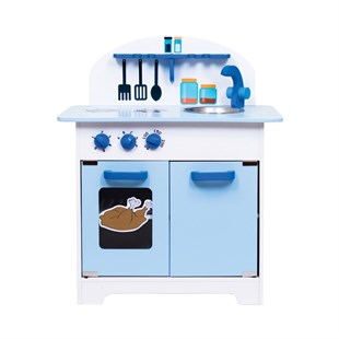 Mavi Ahşap Mutfak -  - Mutfak Setleri - Doğan Eğitim Araçları - XML